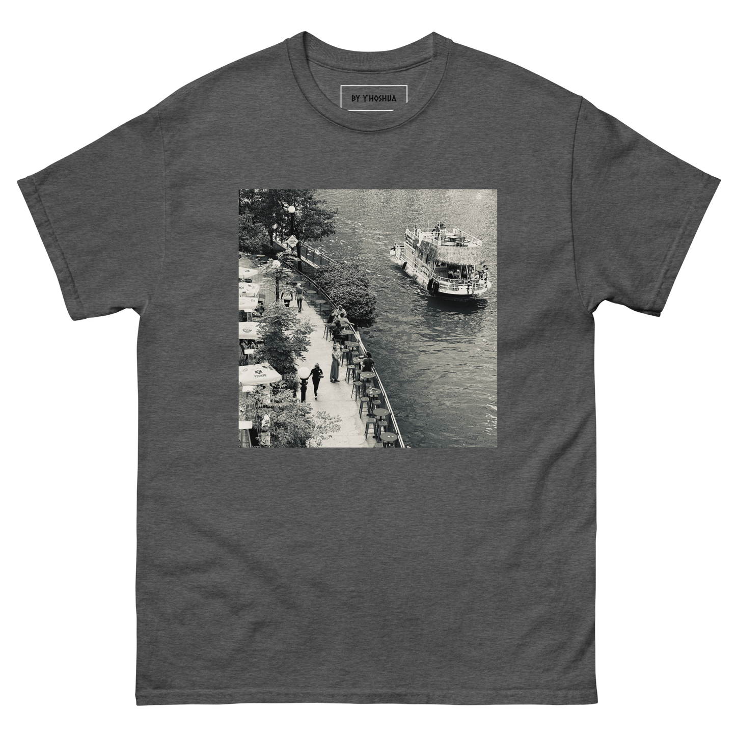 Unreleased Gildan Chicago River Dark Heather Tee