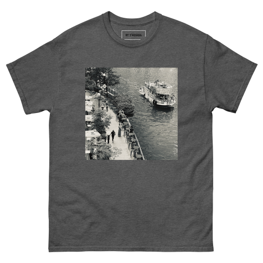 Unreleased Gildan Chicago River Dark Heather Tee