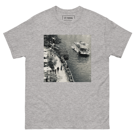 Unreleased Gildan Chicago River Sport Grey Tee