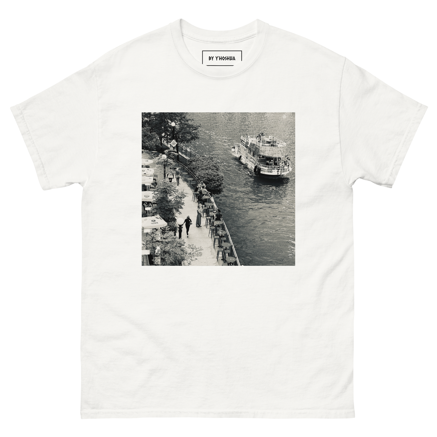 Unreleased Gildan Chicago River White Tee