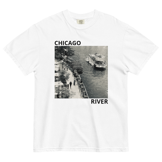 Chicago River Unisex Heavyweight Tee