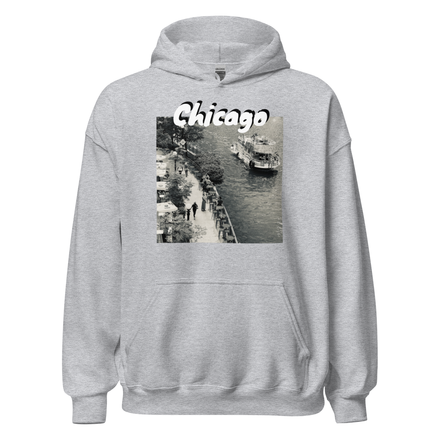 Chicago River Unisex Hoodie